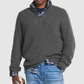 Franklin | Herren-Strickpullover mit Viertelreißverschluss