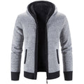 Hamish | Men's Fleece Lined Hooded Knit Cardigan