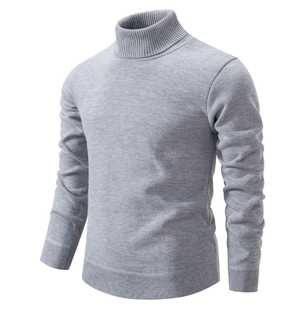 Harlan | Men's Fine Knit Turtleneck Sweater