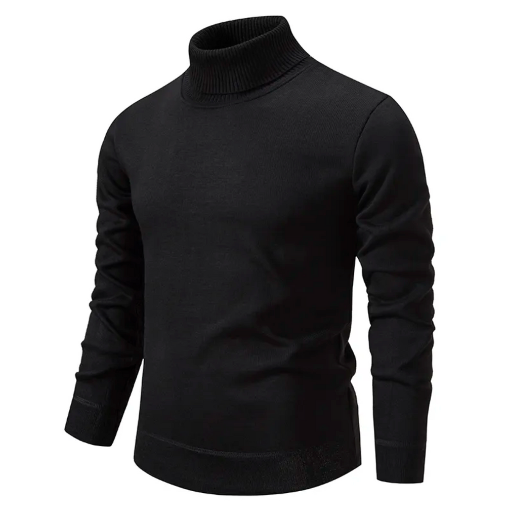 Harlan | Men's Fine Knit Turtleneck Sweater