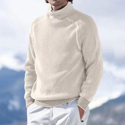 Harvey | Men's Ribbed Turtleneck Sweater