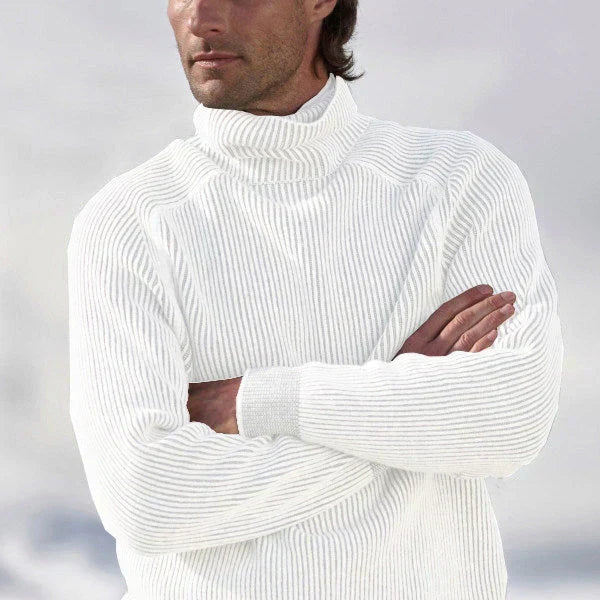 Harvey | Men's Ribbed Turtleneck Sweater