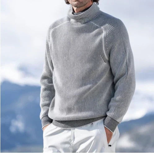 Harvey | Men's Ribbed Turtleneck Sweater