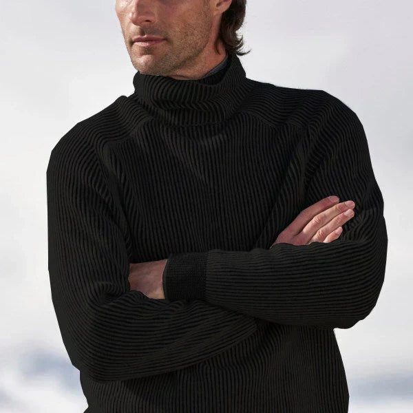 Harvey | Men's Ribbed Turtleneck Sweater