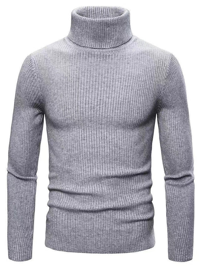 Hayes | Men's Ribbed Slim Turtleneck Sweater