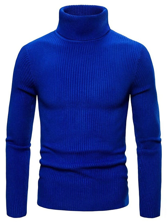 Hayes | Men's Ribbed Slim Turtleneck Sweater