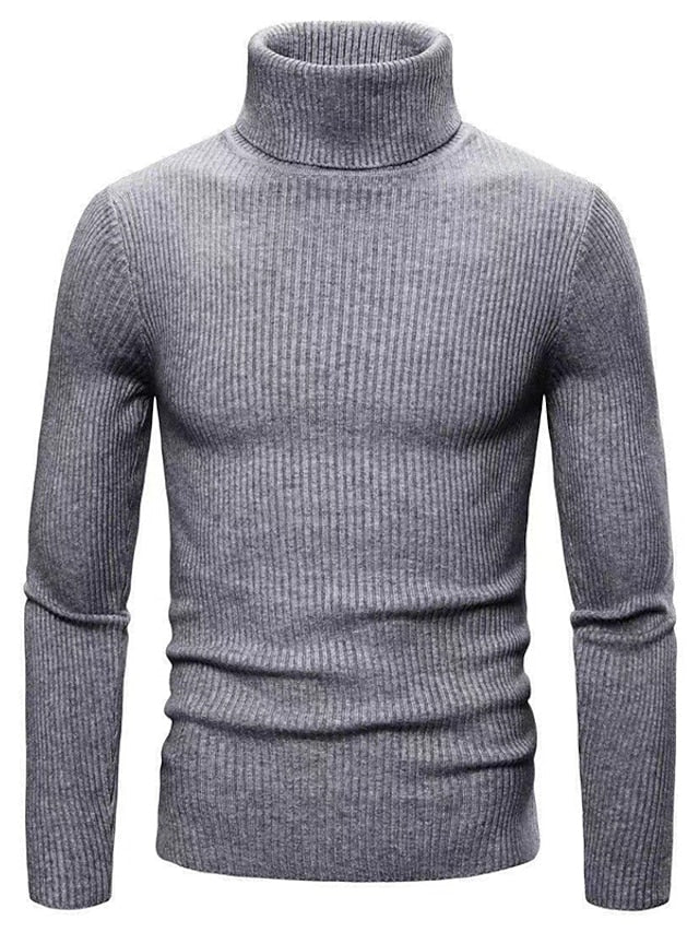Hayes | Men's Ribbed Slim Turtleneck Sweater