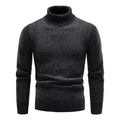 Heath | Herren Rollkragenpullover aus meliertem Strick