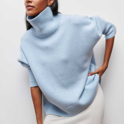 Hollis | Oversize-Rollkragenpullover aus weichem Material für Damen