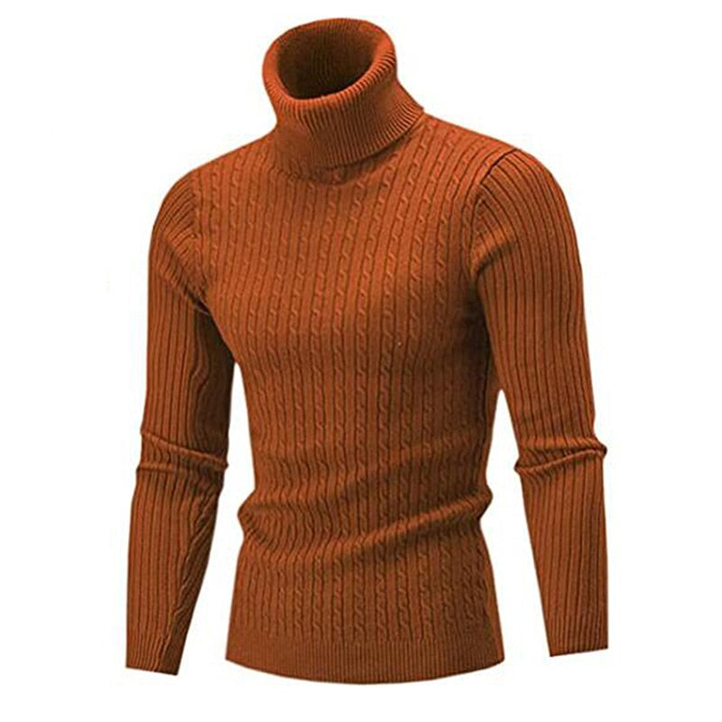 Ignatius | Men's Ribbed Turtleneck Sweater