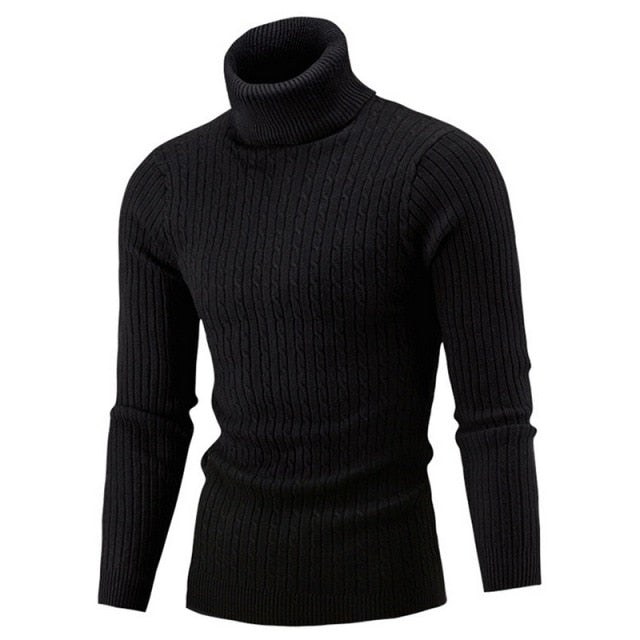 Ignatius | Men's Ribbed Turtleneck Sweater