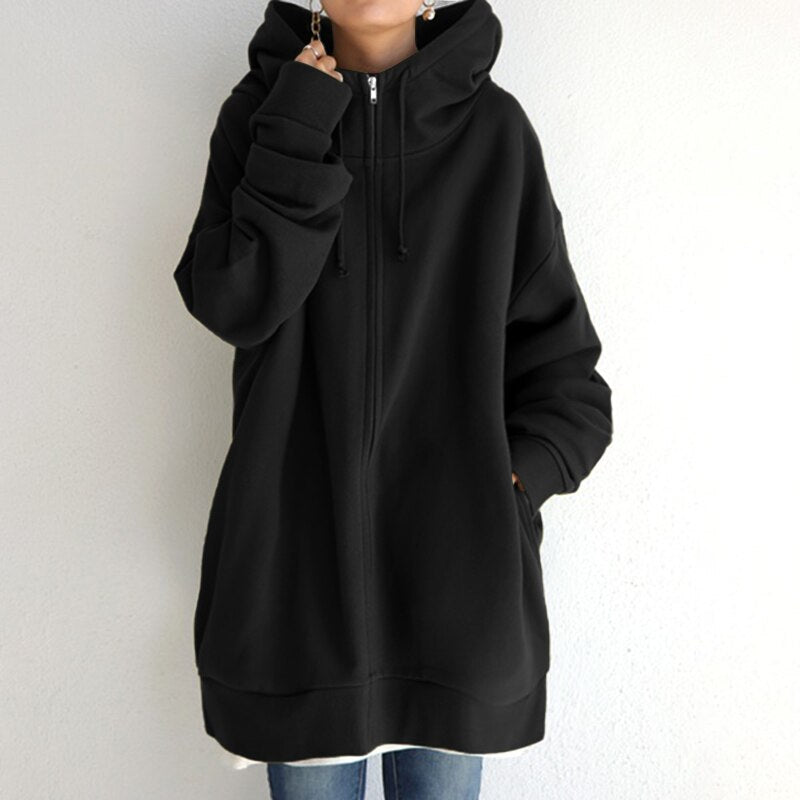 Isadora | Oversize-Kapuzenjacke für Damen