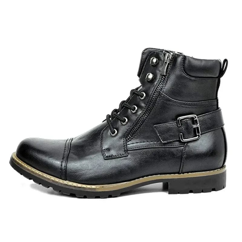 Jules | Men's Lace-Up Leather Ankle Boots