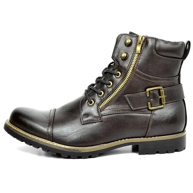 Jules | Men's Lace-Up Leather Ankle Boots