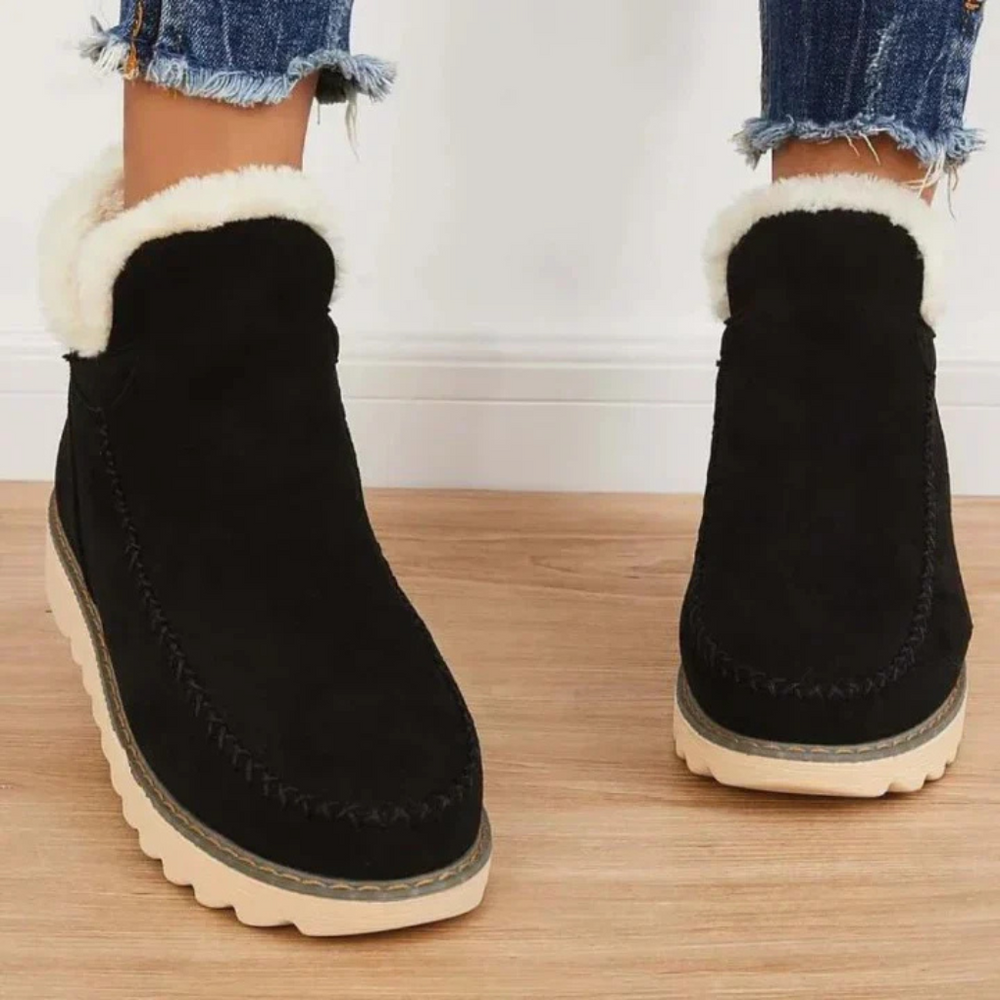 Liliane | Damen-Schneestiefel mit Kunstfellfutter
