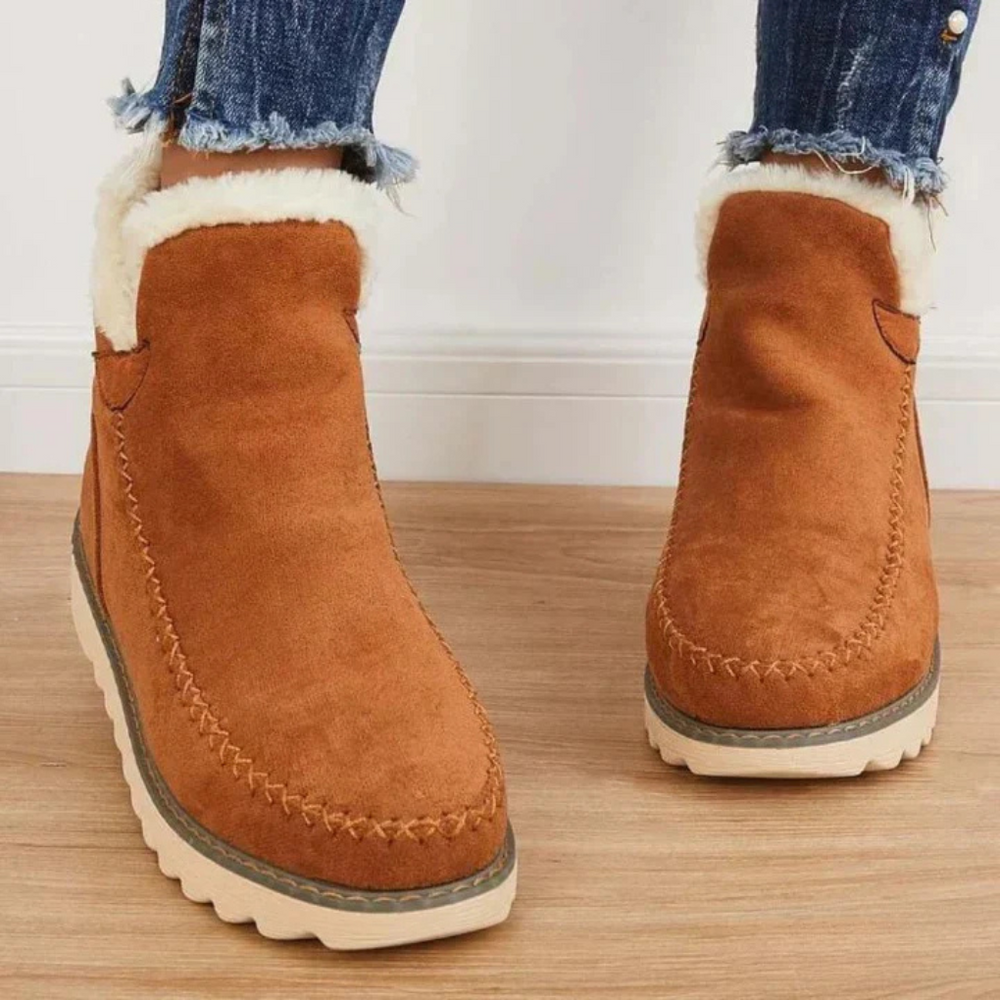 Liliane | Damen-Schneestiefel mit Kunstfellfutter