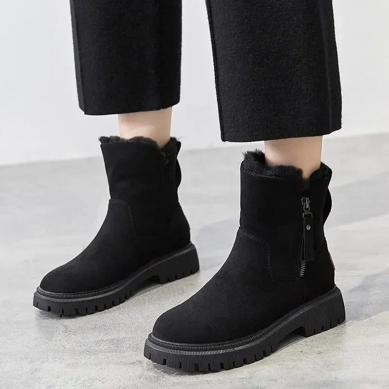 Mabel | Women's Faux Fur Lined Ankle Boots