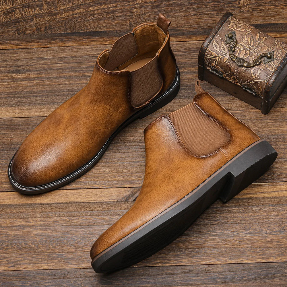Marcel | Herren-Chelsea-Boots aus Kunstleder