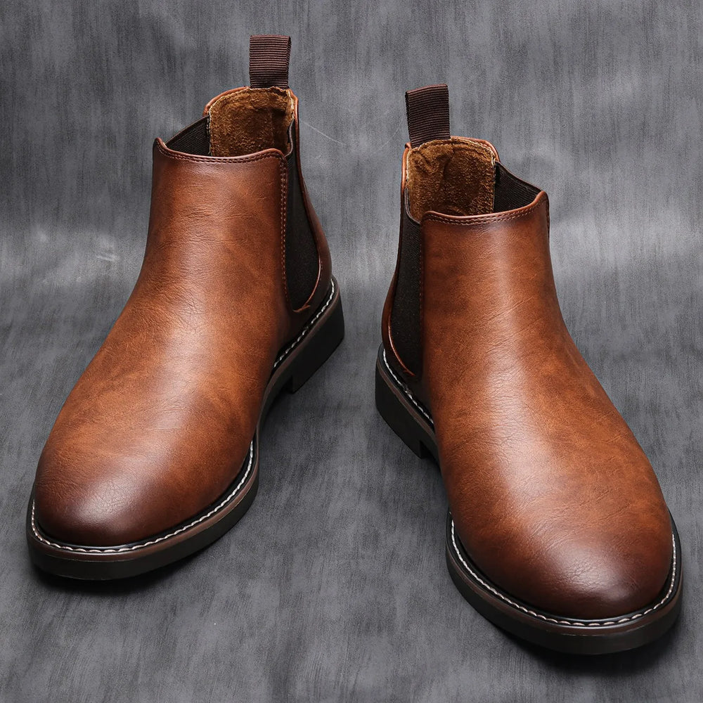 Marcel | Herren-Chelsea-Boots aus Kunstleder