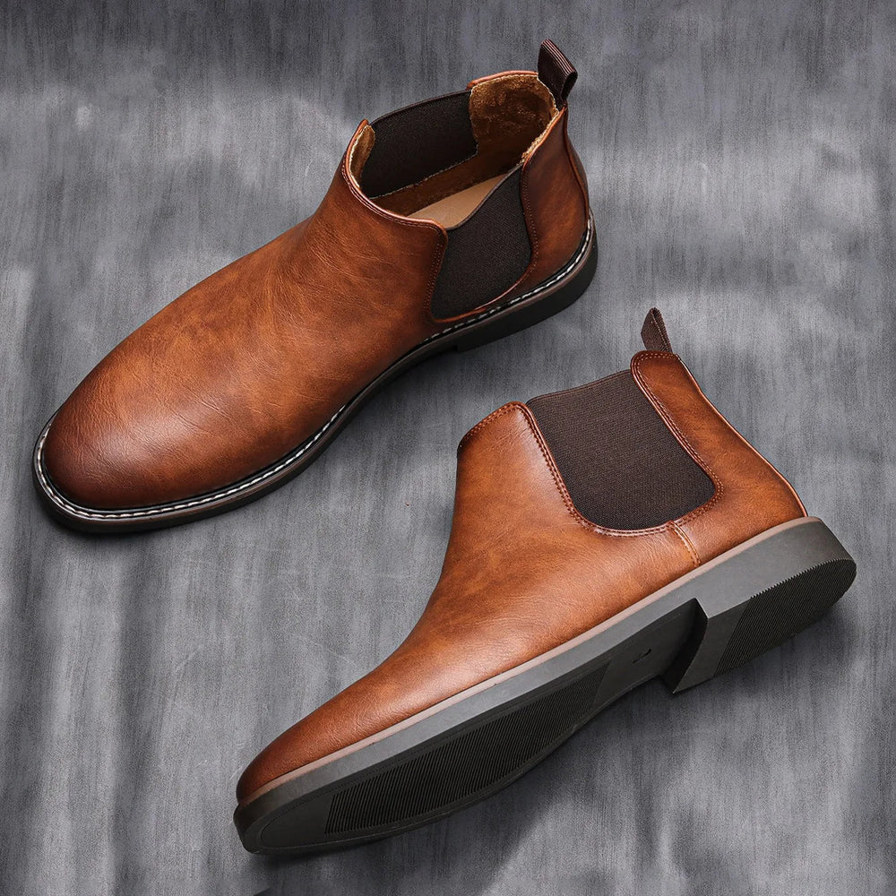 Marcel | Herren-Chelsea-Boots aus Kunstleder