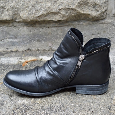 Mariel | Lässige Leder-Stiefeletten für Damen