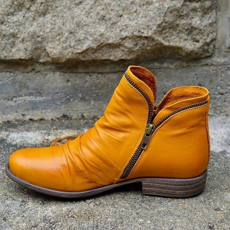 Mariel | Women's Slouchy Leather Ankle Boots