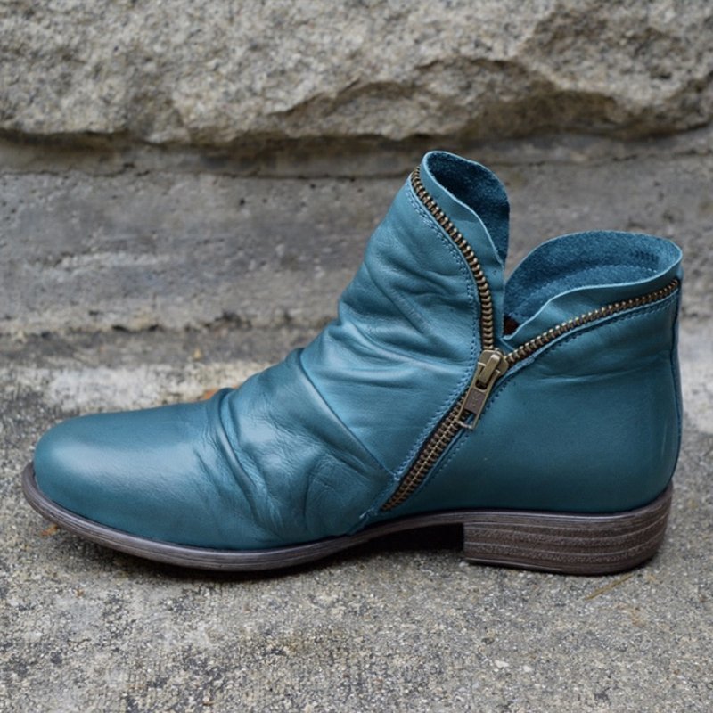 Mariel | Women's Slouchy Leather Ankle Boots