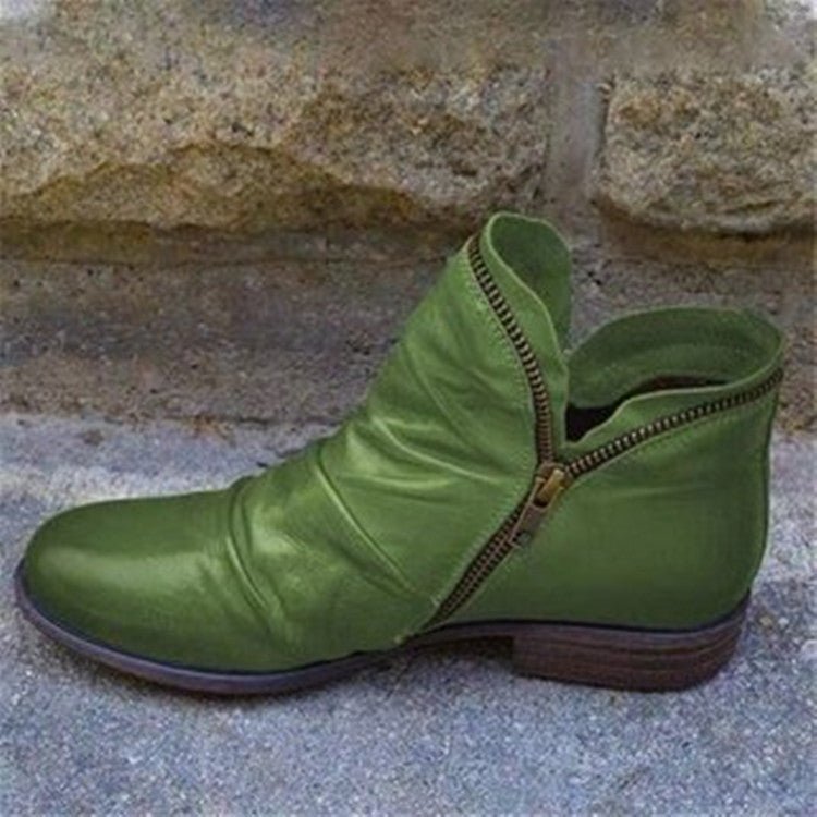 Mariel | Women's Slouchy Leather Ankle Boots