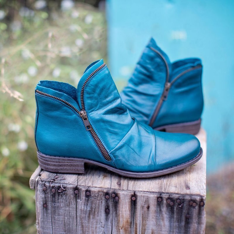 Mariel | Women's Slouchy Leather Ankle Boots