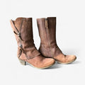 Matilde | Women's Leather Block Heel Boots
