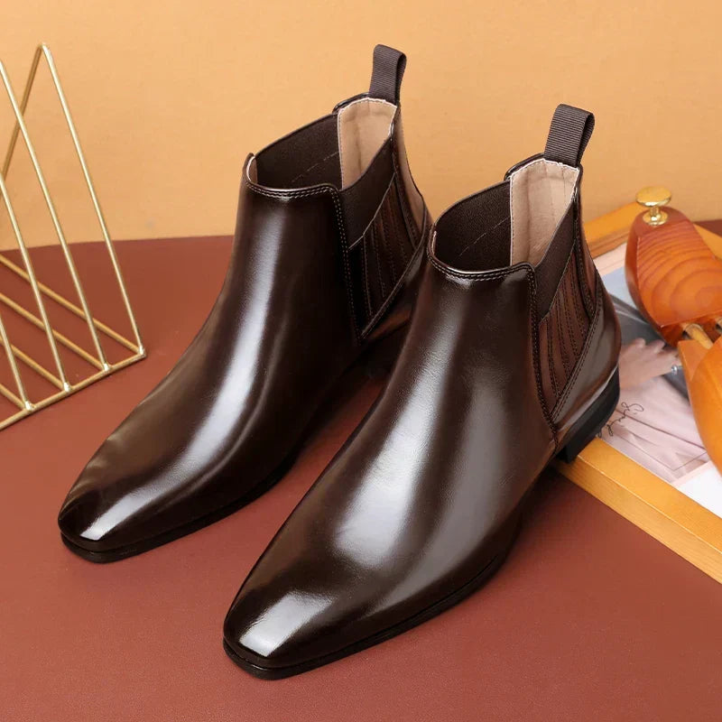 Maurice | Elegante Chelsea-Boots für Herren aus Kunstleder