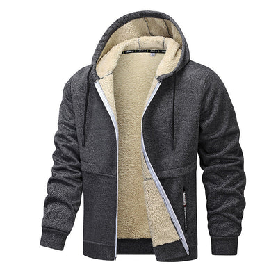 Merrick | Herren-Fleecejacke mit Kapuze und Sherpa-Futter