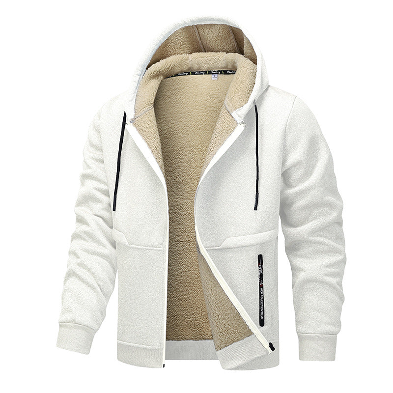 Merrick | Herren-Fleecejacke mit Kapuze und Sherpa-Futter