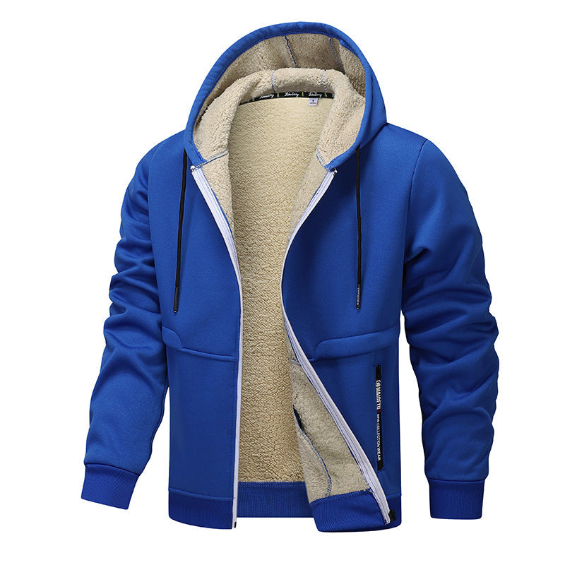 Merrick | Herren-Fleecejacke mit Kapuze und Sherpa-Futter