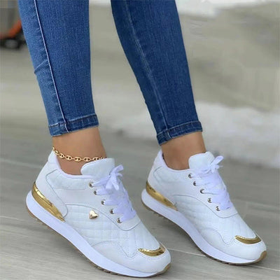 Merritt | Gesteppte Schnür-Sneaker für Damen