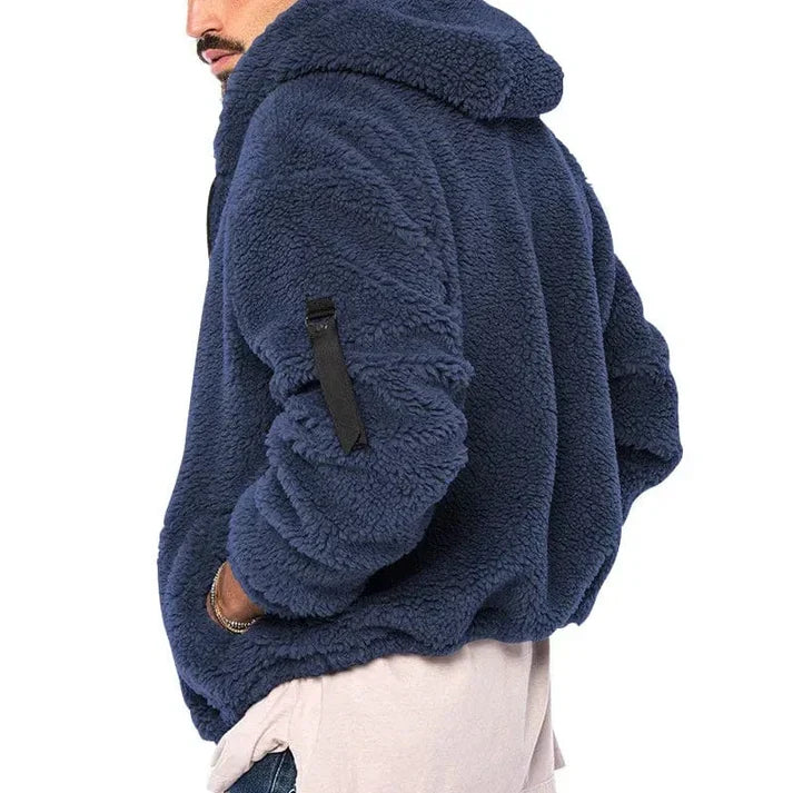 Montgomery | Herren-Sherpa-Fleecejacke mit Kapuze