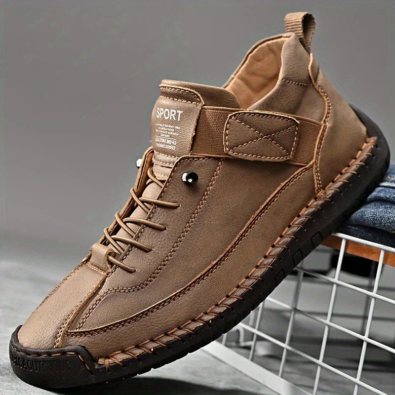 Nadia | Women's Strap Lace-Up Casual Sneakers