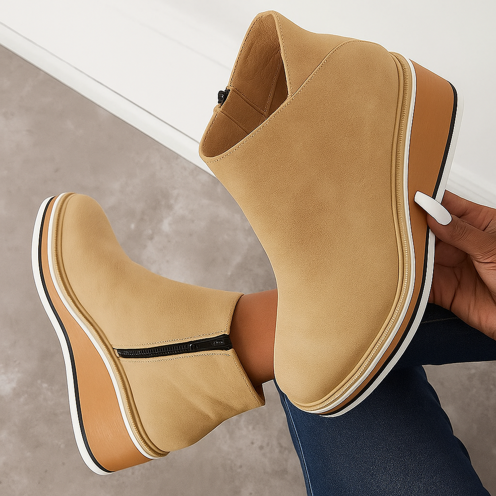 Noelle | Women's Platform Ankle Boots