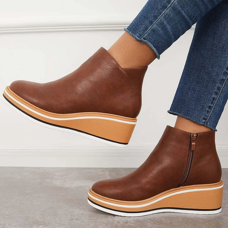 Noelle | Women's Platform Ankle Boots