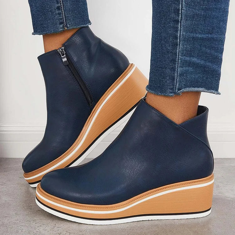Noelle | Women's Platform Ankle Boots