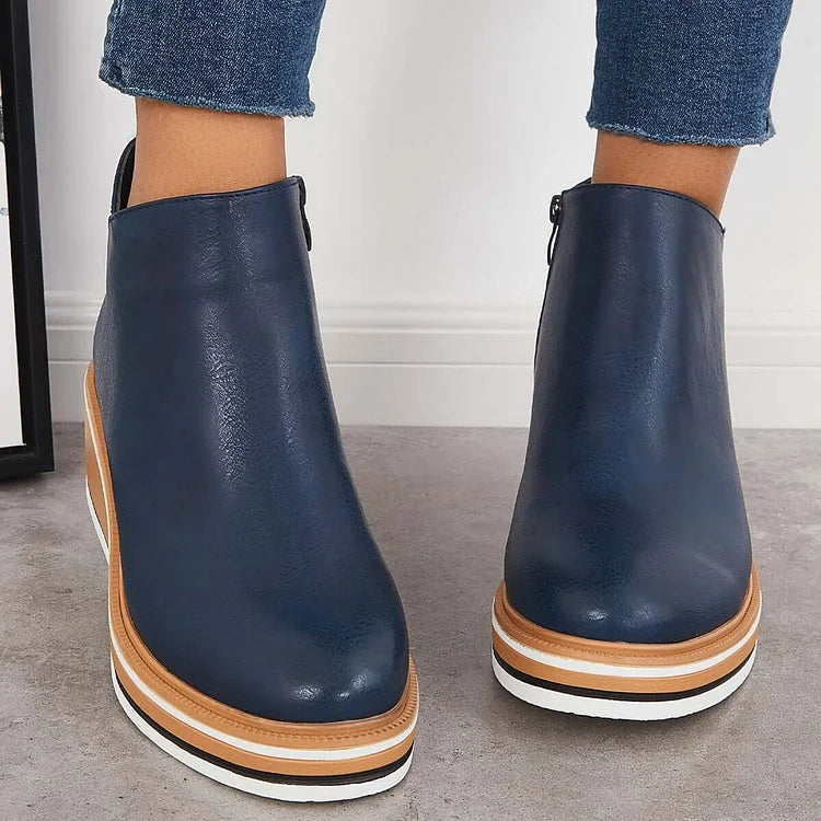 Noelle | Women's Platform Ankle Boots