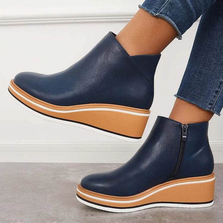 Noelle | Women's Platform Ankle Boots