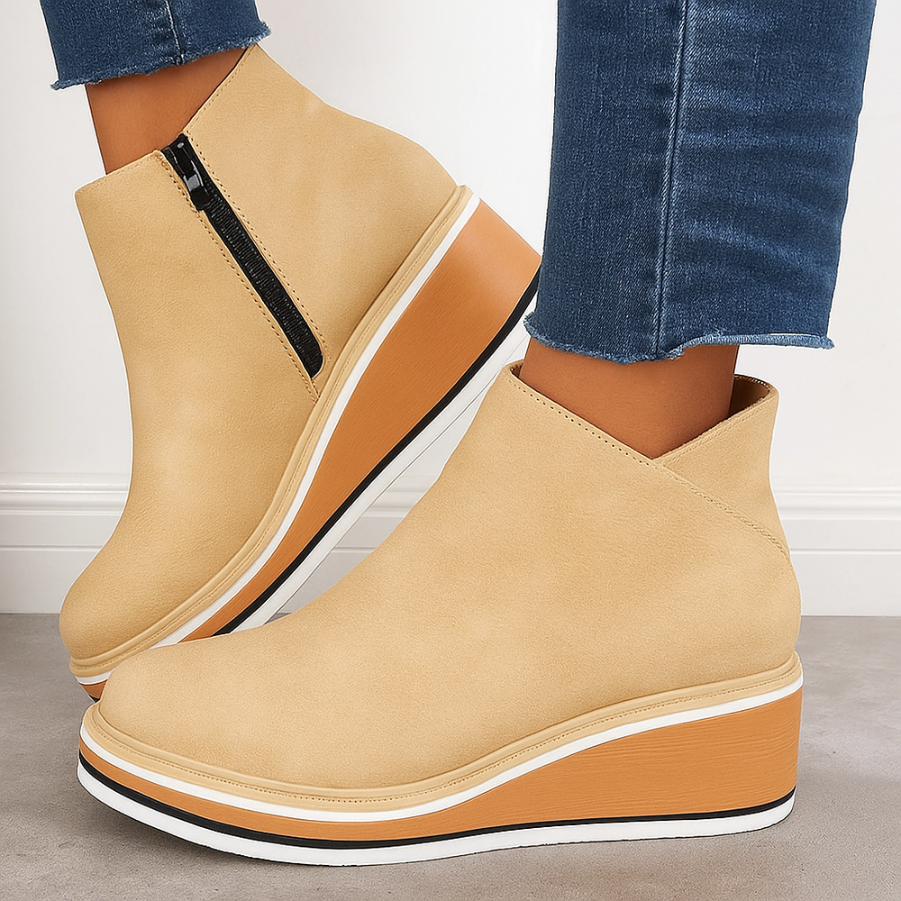 Noelle | Women's Platform Ankle Boots