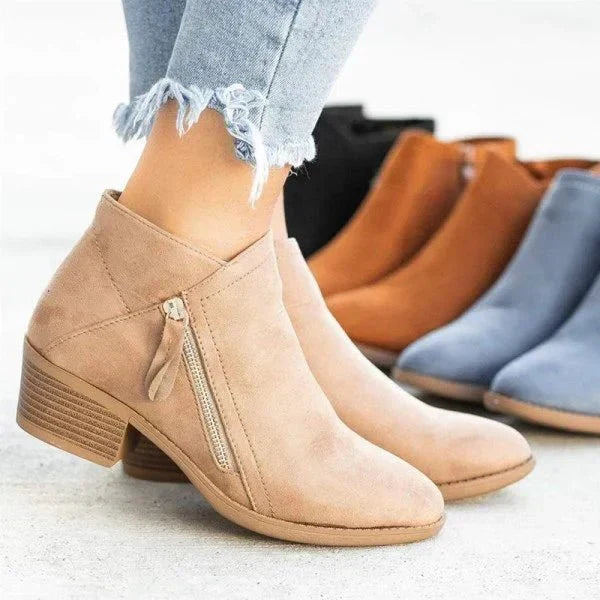 Penelope | Damen-Stiefeletten mit Blockabsatz