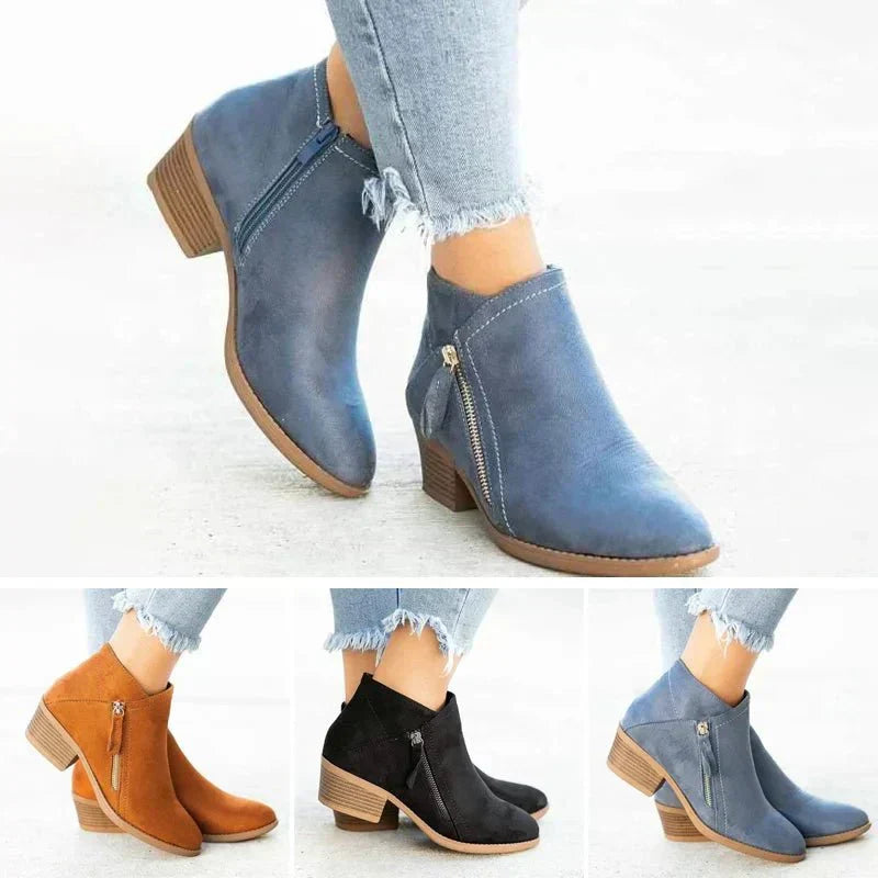 Penelope | Damen-Stiefeletten mit Blockabsatz