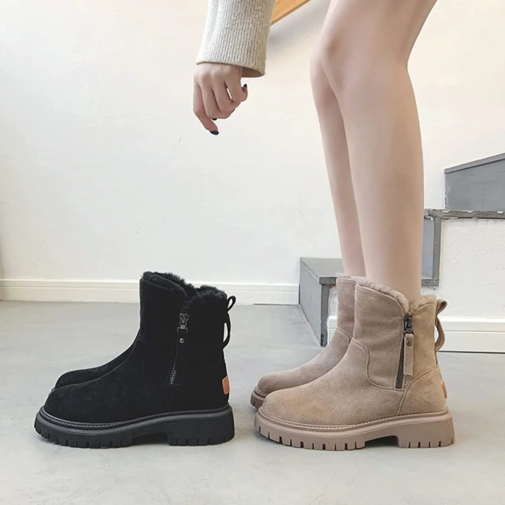Persephone | Women's Faux Fur Lined Ankle Boots