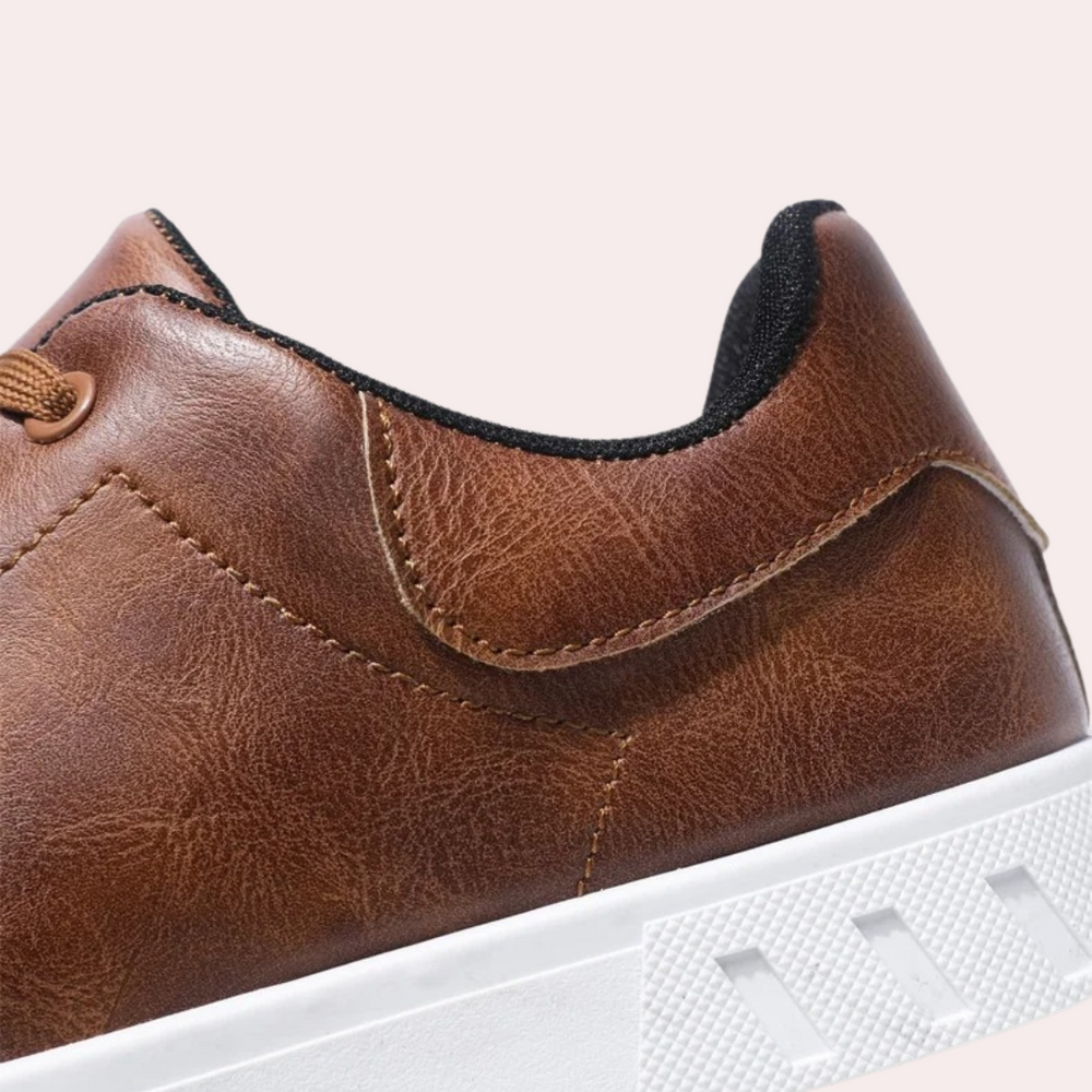 Phineas | Men's Leather Lace-Up Sneakers