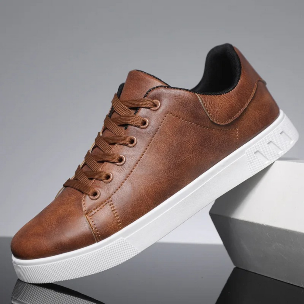 Phineas | Men's Leather Lace-Up Sneakers