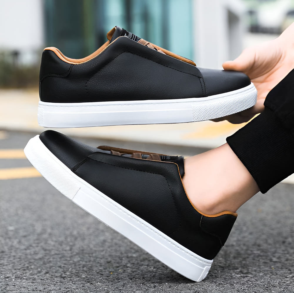 Porter | Herren-Slip-on-Sneaker aus Leder