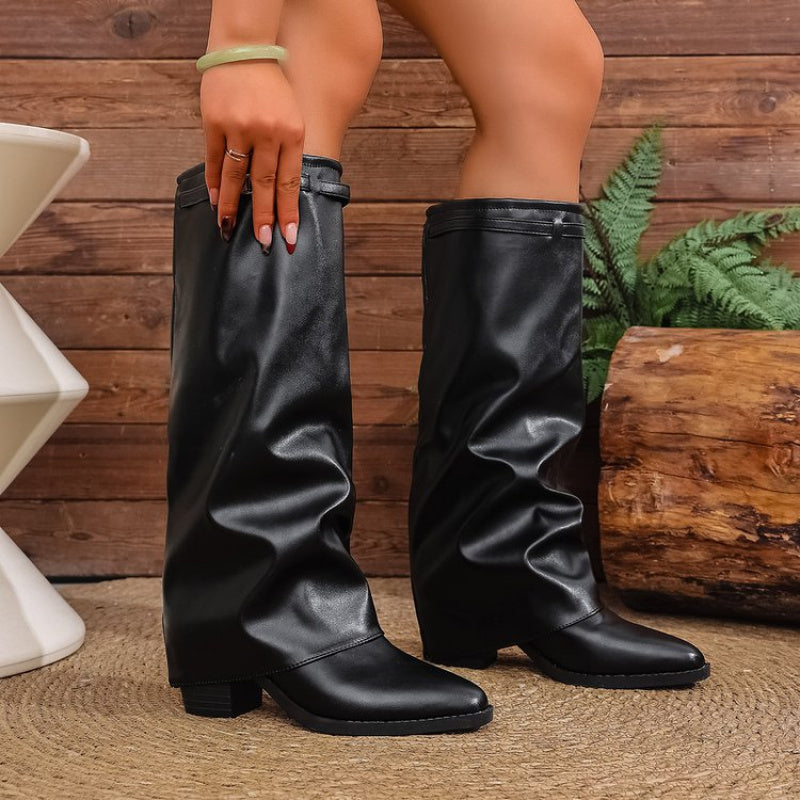 Primrose | Kniehohe Umsteckstiefel für Damen